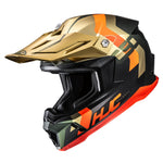 HJC C50 Primal MC6HSF Fluo Orange Motorcycle Helmet