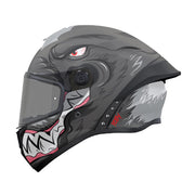 MT Targo S Toby C1 Motorcycle Helmet Matt Grey