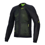 Alpinestars Troop-Air Jacket Black Yellow Fluo