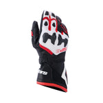 Alpinestars SP-9 Gloves Black White Bright Red