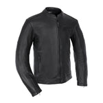 Oxford Henlow Leather Men's Jacket Black