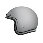 MT Le Mans 2 SV S Scratched Chrome A2 Matt Motorcycle Helmet Grey