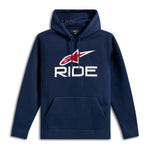 Alpinestars Ride Hoodie V3 Navy White Red