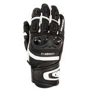 Oxford Cypher 1.0 Short Leather Men's Gloves Black/White