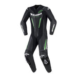 Alpinestars GP Force V2 Leather Suit 1PC Black Green
