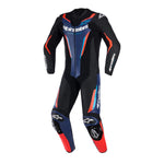 Alpinestars GP Force V2 Leather Suit 1PC Black Blue Red Fluo