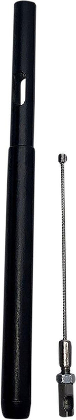 Fat Baggers Inc. EZ Install Clutch Cable Extension For Harley Davidson FLFBS 1868 2021-2024 +15.2 cm (6") - Black Silver