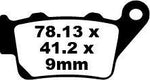 EBC FA Series Organic Brake Pads For KTM Adventure 390 ABS 2020-2021 Rear