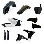 Acerbis Full Plastics Kit For Yamaha YZF450 2010-2013 - Black White