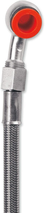 Moose Racing Stainless Steel Braided Brake Hose For KTM EXC125 1998-2002 Front - Silver