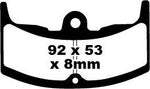 EBC FA Series Organic Brake Pads For Honda CBX 550 F 1982-1984 Front