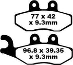 EBC SFA-HH Series Sintered Scooter Brake Pads For Vespa 946 125 ABS 2013-2015 Front