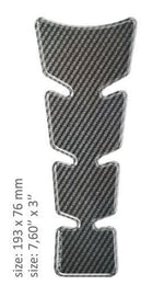 Onedesign Resin/Soft Touch Tank Pad For Yamaha YZF-R1 1000 1998-2014 - Carbon Fibre