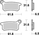 Moto Master Nitro Brake Pads For Gas Gas MC65 2021-2022 Front/Rear