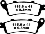 EBC SFA Series Organic Scooter Brake Pads For Honda FES 125 Pantheon 1998-2006 Front