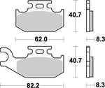Moto Master Nitro ATV Brake Pads For Suzuki LT-A 400 2X4 2008 Front Right