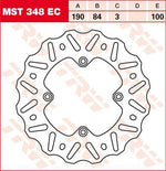 TRW EC Cross Design Brake Disc For Yamaha YZ80 1993-2001 Rear