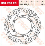 TRW EC Cross Design Brake Disc For KTM EGS 250 1994-1997 Front