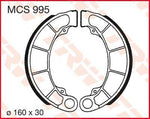 TRW Brake Shoes For Honda FES 125 Pantheon 1998-2002 Rear