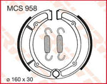 TRW Brake Shoes For Yamaha XS 250 1980 Rear