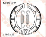 TRW Brake Shoes For Yamaha DT 250 1975-1976 Front