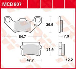 TRW All Round Sintered Metal Brake Pads For Peugeot BugRider 150 2006-2010 Front