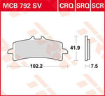 TRW SCR Series Sintered Race Brake Pads For Ducati 1098 2007-2008 Rear