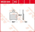 TRW EC Series Ceramic Brake Pads For MBK Booster NG 50 1996-2006 Front