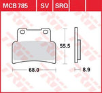 TRW All Round Sintered Metal Brake Pads For Yamaha MT-125 2014-2016 Front