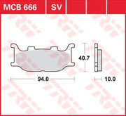 TRW All Round Sintered Metal Brake Pads For Yamaha FZ6 600 N 2004-2007 Front