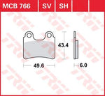 TRW All Round Sintered Metal Brake Pads For Sherco 0.8 80 2005-2008 Front