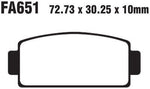 EBC R Series Heavy Duty Sintered Brake Pads For CF Moto CF 500 4X4 2015 Rear