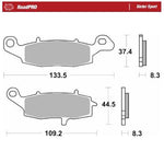 Moto Master RoadPro Sinter Sport Brake Pads For Suzuki DL 1000 2002-2012 Front Left