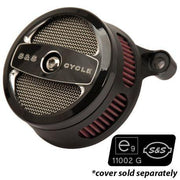 S&S Cycle EU-Approved Stealth CV Air Cleaner Kit For Harley Davidson FLSS 1800 2016-2017 - Black