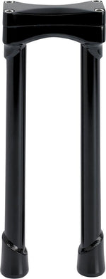 Biltwell Murdock O S Risers 30.5 cm (12") - Black Satin