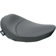 Drag Specialties Wide Solo Seat For Harley Davidson FL 1200 1958-1977 - Black