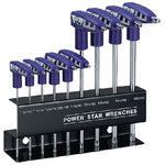 Bike It Deluxe 9 Piece Torx Key Set - T10, 15, 20, 25, 27, 30, 40, 45, 50