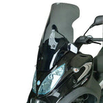 Bullster Windshield Windscreen For Piaggio MP3 300 LT I.E. 71 cm (28") - Grey Smoke