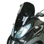 Bullster Windshield Windscreen For Piaggio MP3 300 I.E. 2010-2016 51 cm (20") - Grey Smoke