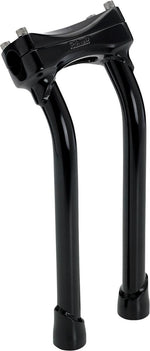 Biltwell Murdock O S Risers 30.5 cm (12") - Black Satin