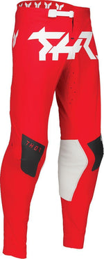 Thor Sportmode Riot Pants - Black Red White