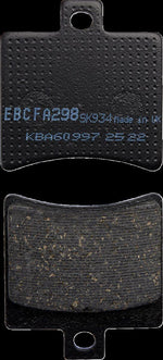 EBC Organic Base "FA" Brake Pads For Benelli BN 251 2015-2016 Rear