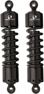 Progressive Suspension 412 Series Shocks For Harley Davidson FLD 1690 2012-2013 305mm (12.00") - Black