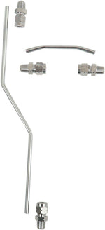 Drag Specialties Rocker Oil Lines For Harley Davidson FL 1200 1970-1977 - Chrome