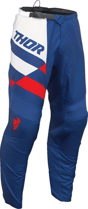 Thor Sector Checker Pants - Navy Red White