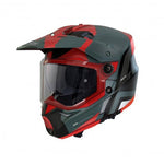Axxis Wolf DS Hydra B5 Matt Red Helmet