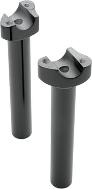 Drag Specialties Forged Aluminium Handlebar Riser 20.5 cm Rise - Black