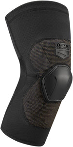 Icon Field Armor Compression Knee Guards - Black