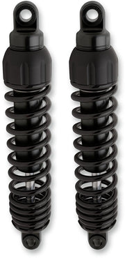 Progressive Suspension 444 Series Shocks For Harley Davidson FLH 1985 343.00 mm (13.50") - Black