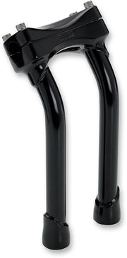 Biltwell Murdock Handlebar Risers 25.5 cm (10") - Black Satin
